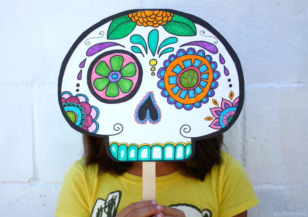 Free day of the dead printable ebook pearmama